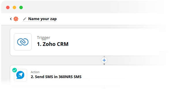 Zapier 360NRS zoho